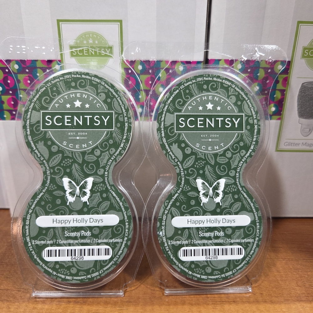 Scentsy Happy Holly Days Scent Pods - Forest Green
